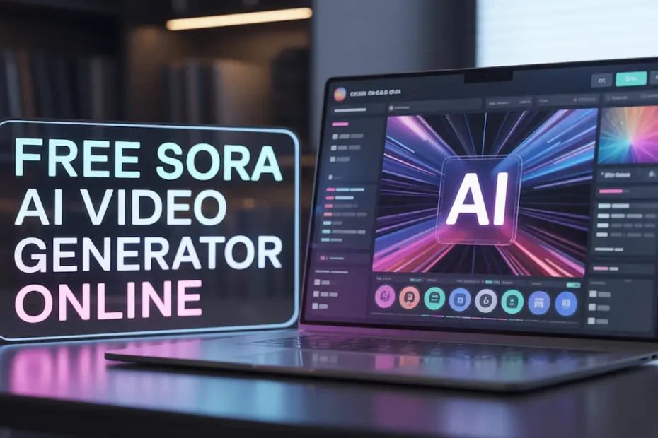 Free Sora AI Video Generator Online Create Stunning Videos Effortlessly in 2026