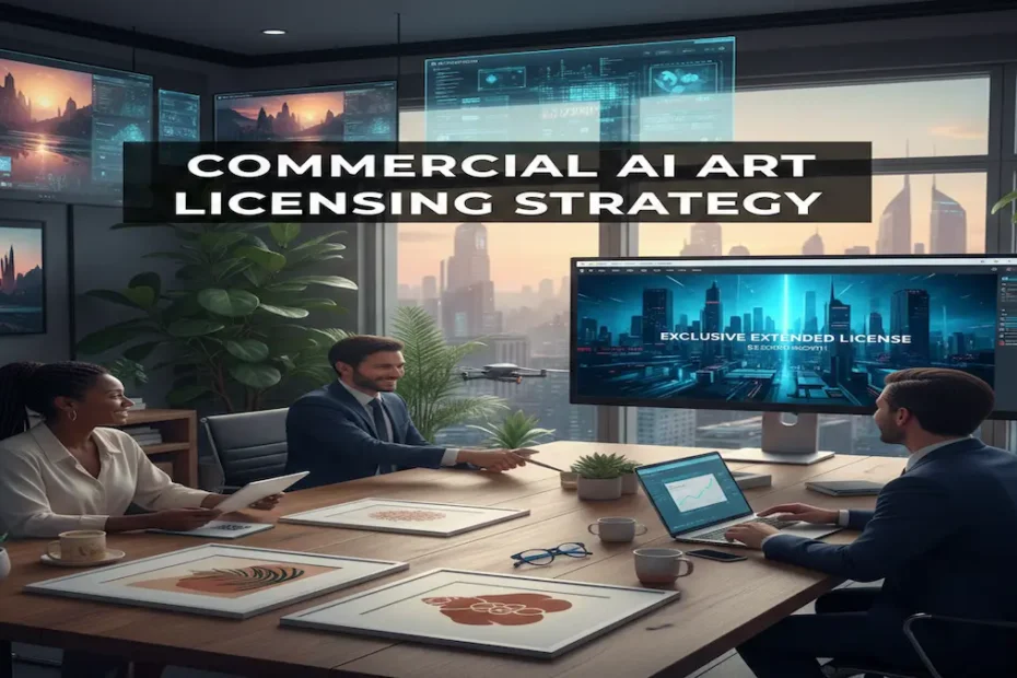 Proven Commercial AI Art Licensing Strategy: 2026 $5K/mo Masterclass