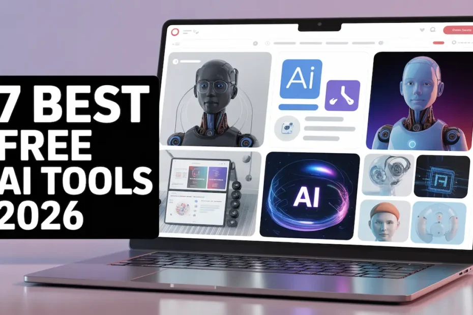 7 Best Free AI Tools for Beginners in 2026