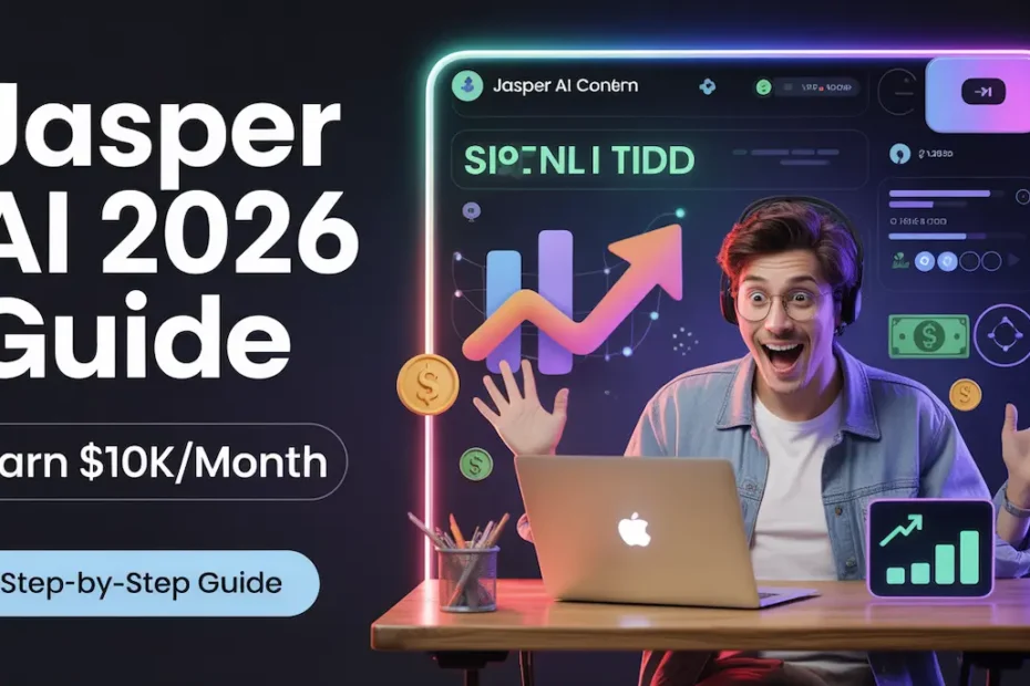Jasper AI 2026 Guide: Create Account, Use Agents & Earn Online Fast